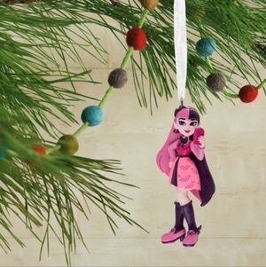 🚦♡Hallmark Mattel Monster High Draculaura Ornament